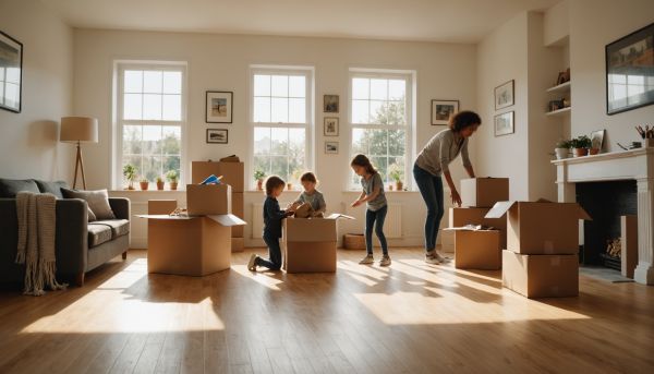 Kit déménagement maison : combien de cartons prévoir pour une famille ?